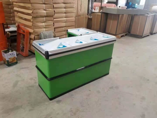 Custom Conveyor Belt Checkout Counter Steel Cashier Counter